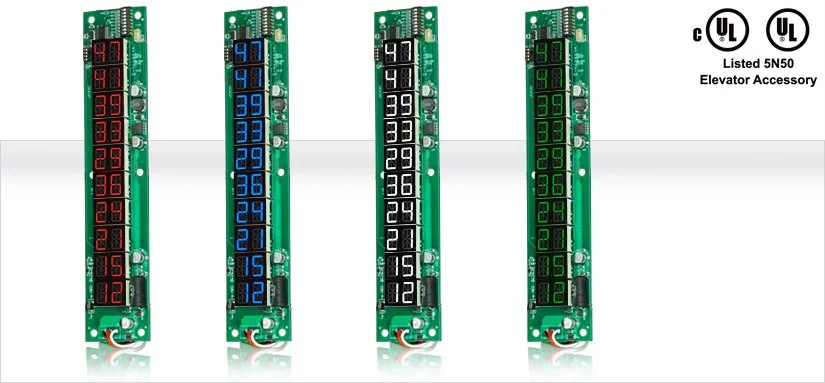1″ - 10 DUAL DIGIT DESTINATION ANNUNCIATOR