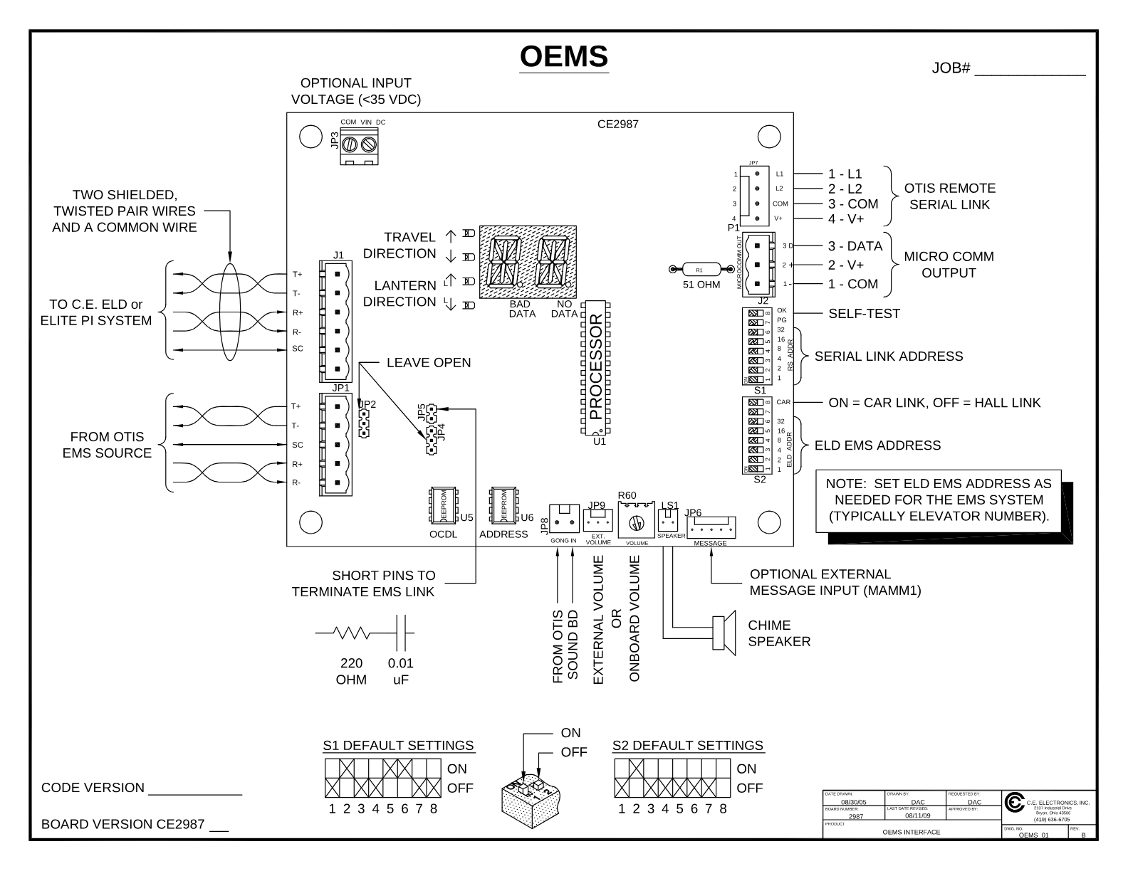 OEMS wiring diagram