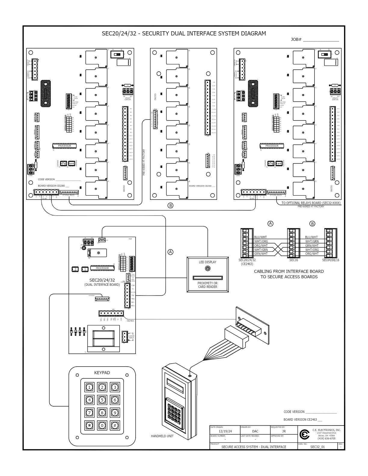 32 Landing System wiring diagram